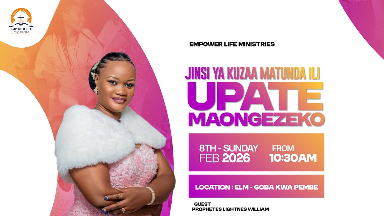 LIVE:JINSI YA KUZAA MATUNDA ILI UPATE MAONGEZEKO : Prophetess Lightness William