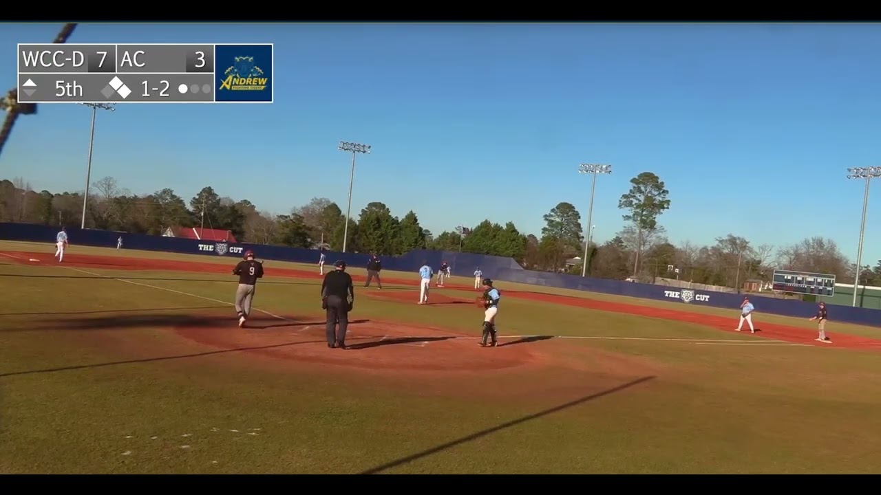 Jake Grant Pitching For Andrew College -  February 6, 2026