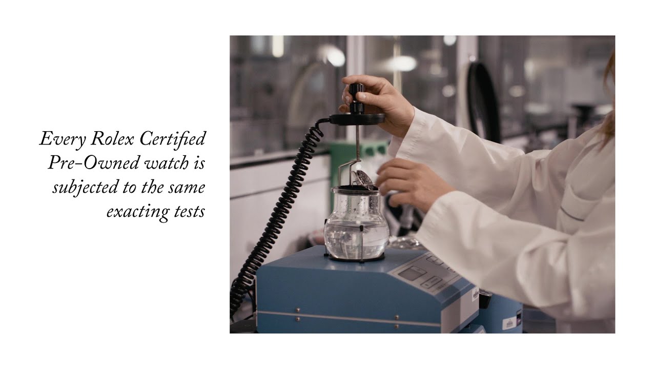 Rolex Certified Pre-Owned &ndash; The Trust in Rolex Own Tests
