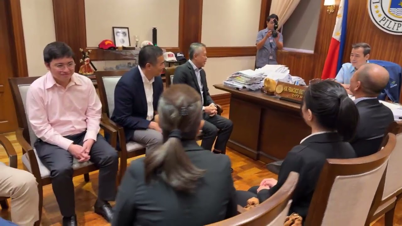 *ATM: Courtesy call of RCBC Leasing and Finance Corporation President Jayson L. Mendoza | Mayor Isko