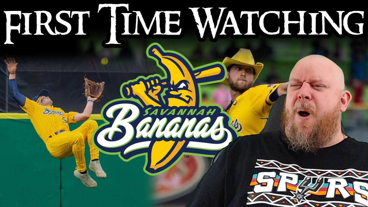 There are backflips in baseball??? This sport is CRAZY!!! - Savannah Bananas REACTION