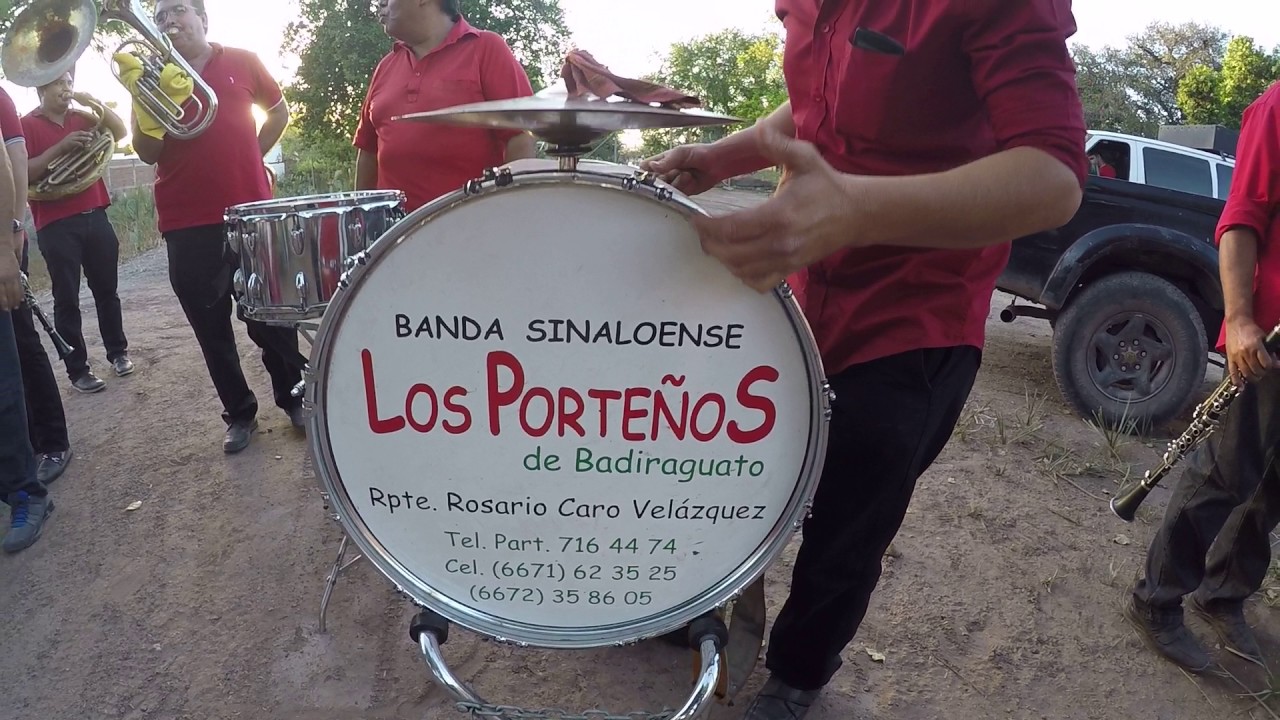 Banda los Porteños de Badiraguato - Muchacho alegré