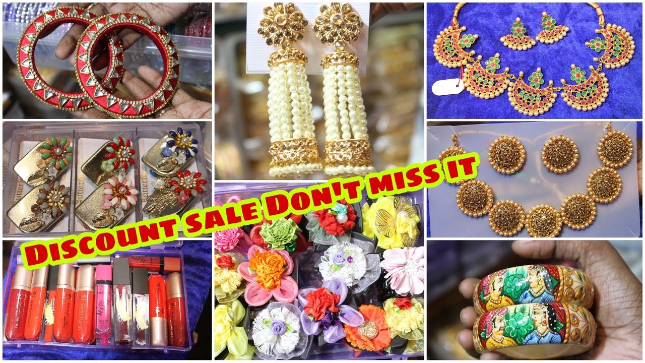 Discount sale fancy items in sowcarpet with price | Bangles | All kinds of fancy items