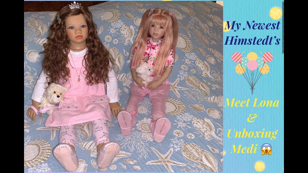 Meet My Newest Himstedt Dolls! Introducing Lona And Box Opening For Medi 😱