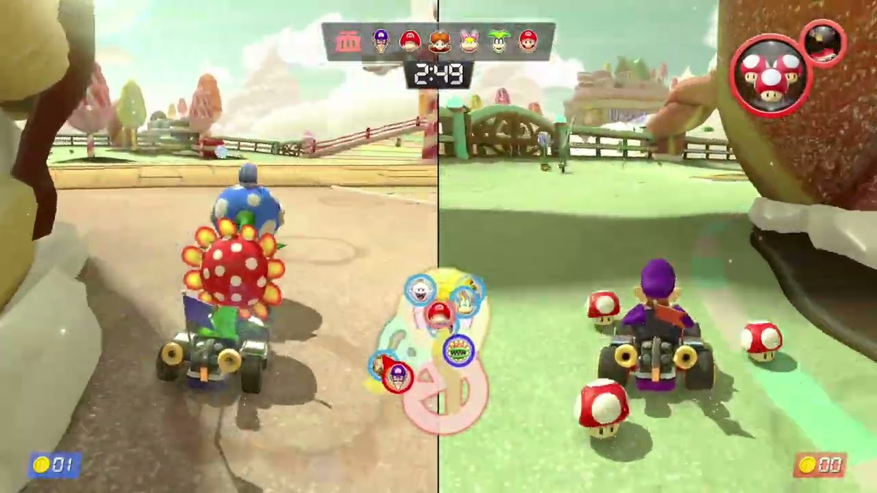 【マリオカート８デラックス】ミニゲーム、パックンvsスパイ第56弾