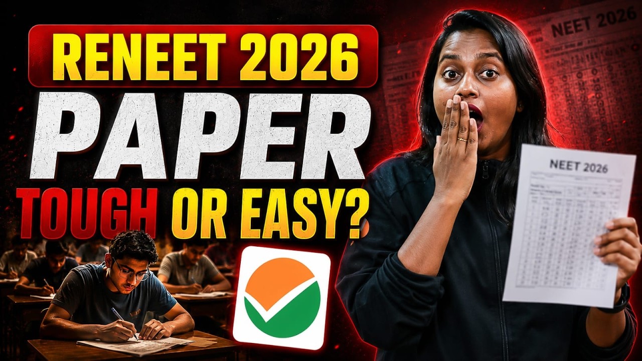 Будет ли повторный экзамен NEET 2026 сложнее, чем оригинальный? (Честный анализ)