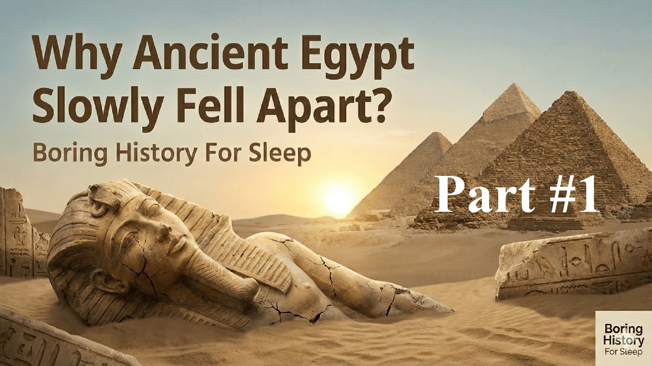 Why Ancient Egypt Slowly Fell Apart 🏺😴 | || Sleep Story for Grown Ups #asmr #asmrstory  Part 1