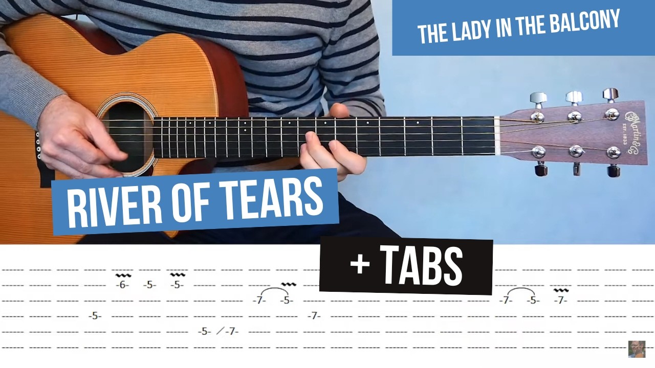 Eric Clapton / River of Tears - Main Theme / Tuto + Tab