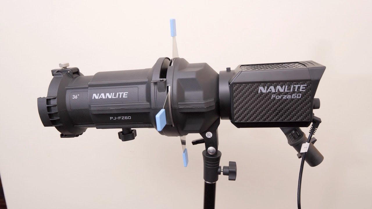 Nanlite Projector Mount for Forza 60 (36°) | 2021 Review