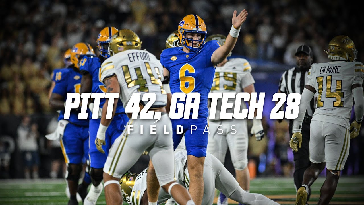 Pitt Football | Pitt 42, Georgia Tech 28 | Field Pass