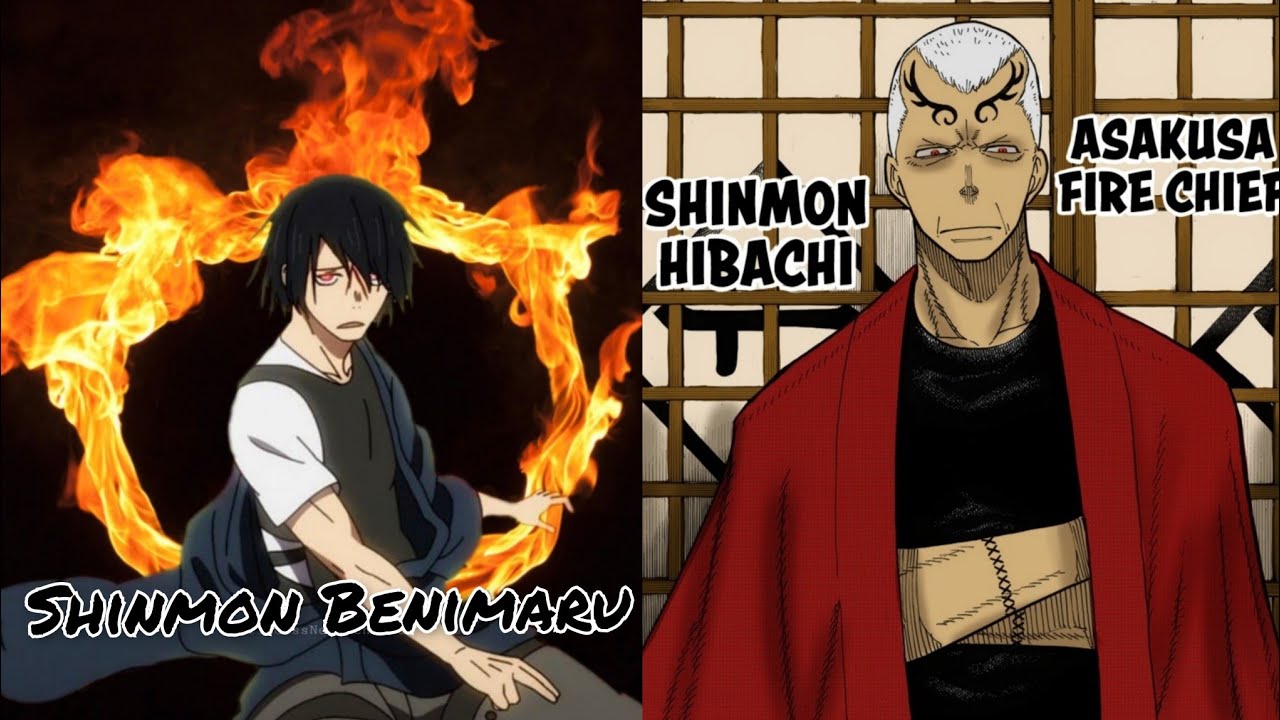 Shinmon Benimaru vs Shinmon Hibachi doppelganger - Hijo vs Padre - Discípulo vs Maestro