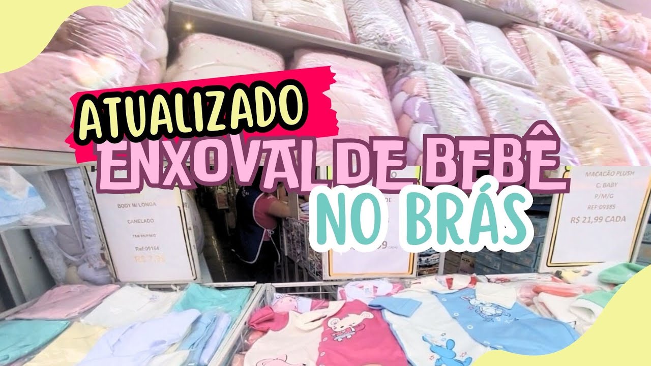 ATUALIZADO⚠️ Enxoval de Bebê completo no Brás. Uma loja com tudo que seu bebê precisa. Carolina Baby