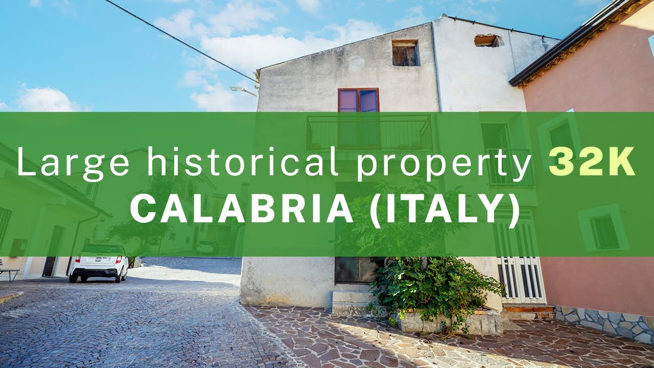 Large historical property - 32K - CALABRIA (ITALY)