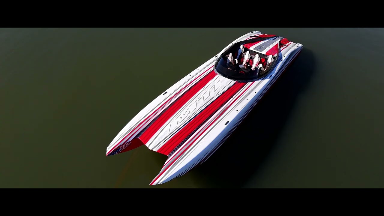 2025 MTI 482 Powered by Mercury Racing QC4 V 1350/1550's. Sold by Performance Boat Center.