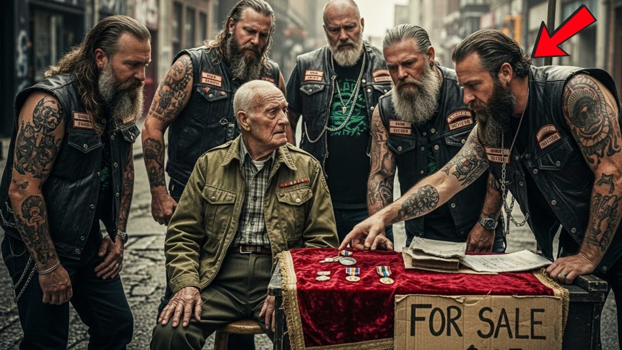 96-Year-Old WWII Vet Was Trading His Medals for Insulin — What 180 Hells Angels Did for Him