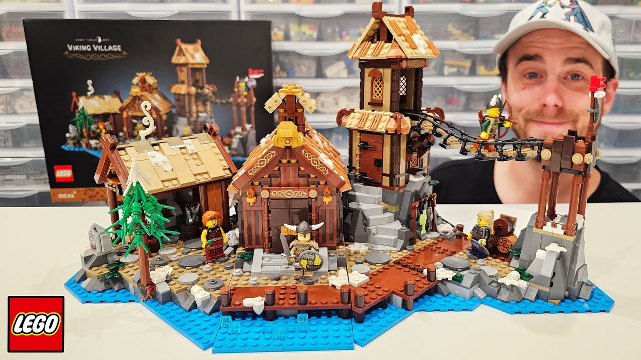 Подробный обзор LEGO Ideas Viking Village