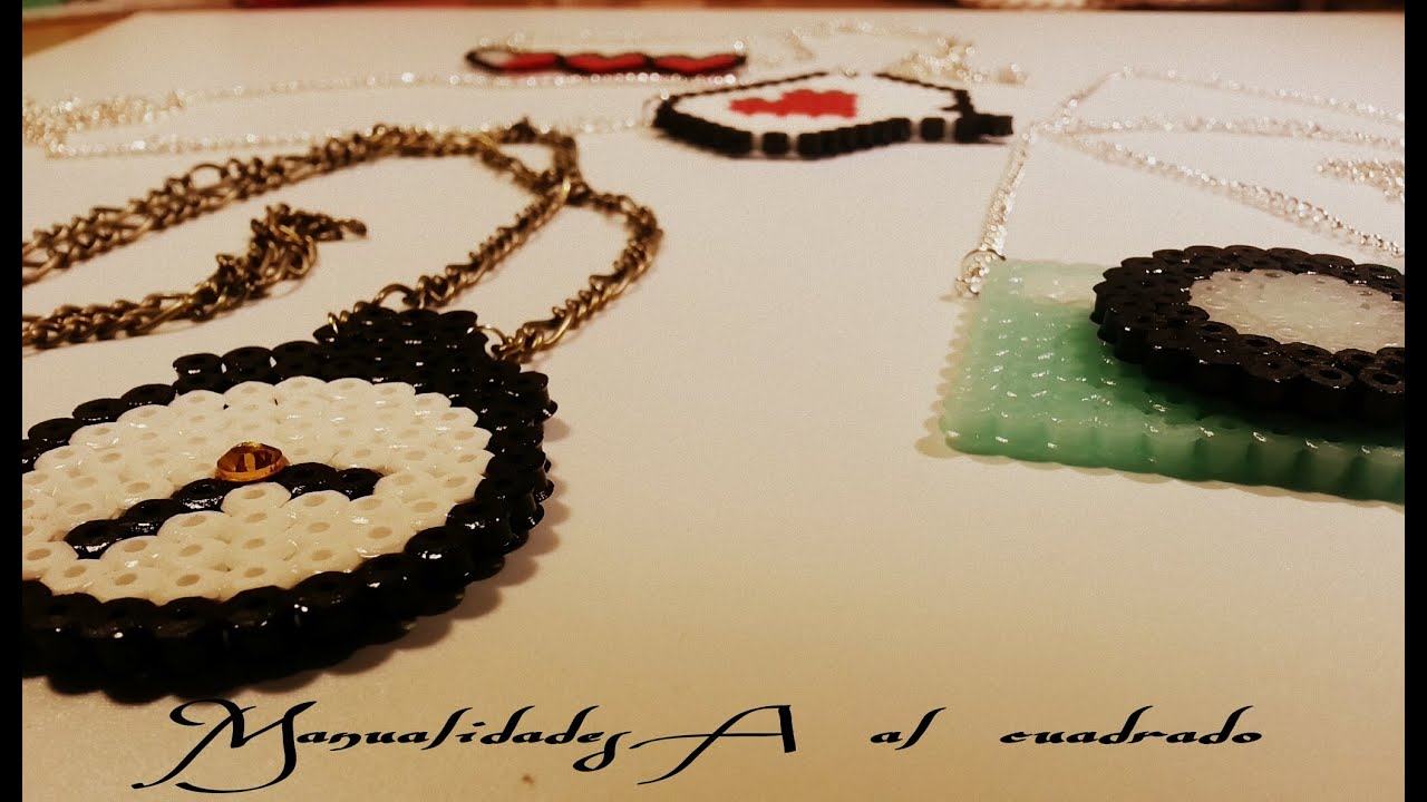 Collares de Hama: 4 diseños diferentes   es.PandaHall.com