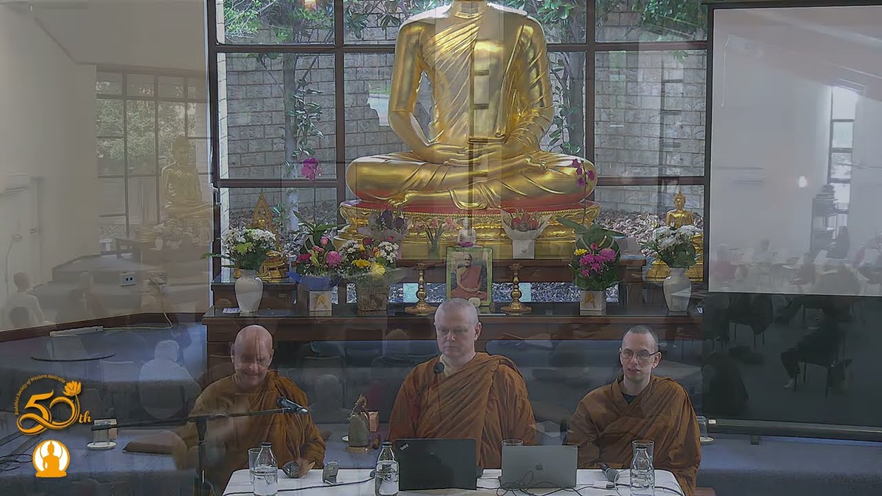 Right Knowledge, Liberation Wksp IV - Pt 8 | Ajahn Brahmali, Ajahn Sujato & Ven Sunyo | 29 Jul 2023