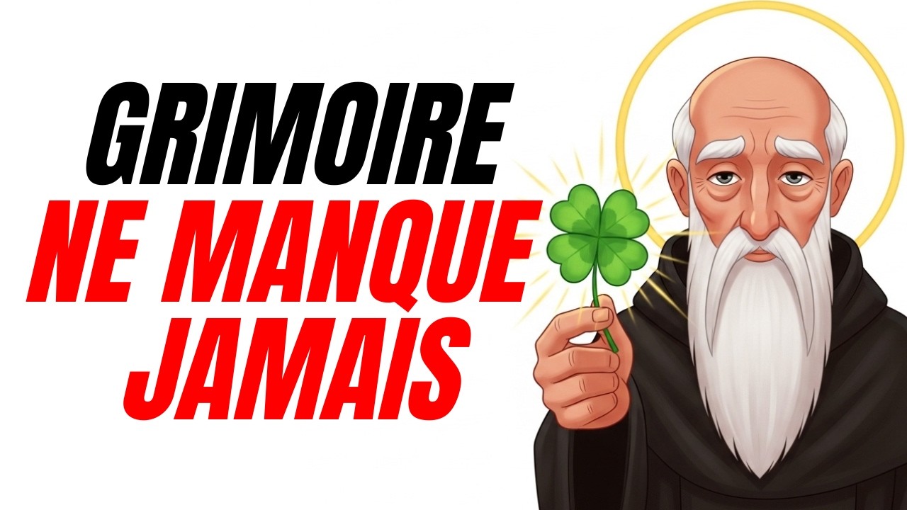 Les 12 Paroles du 📕 Grimoire de Saint Benoît qui activent la chance divine