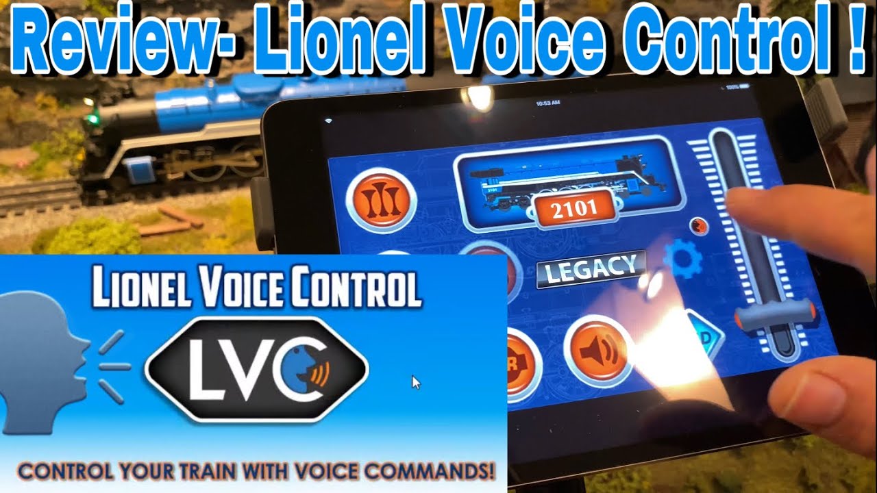 Review & Demo - Lionel Voice Control - LVC