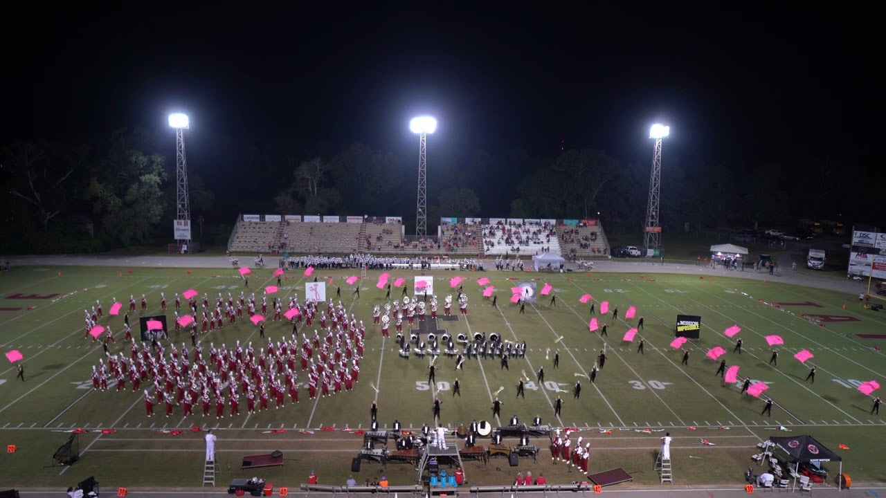 Crestview High School - The Big Red Machine - Halftime 10/25/24