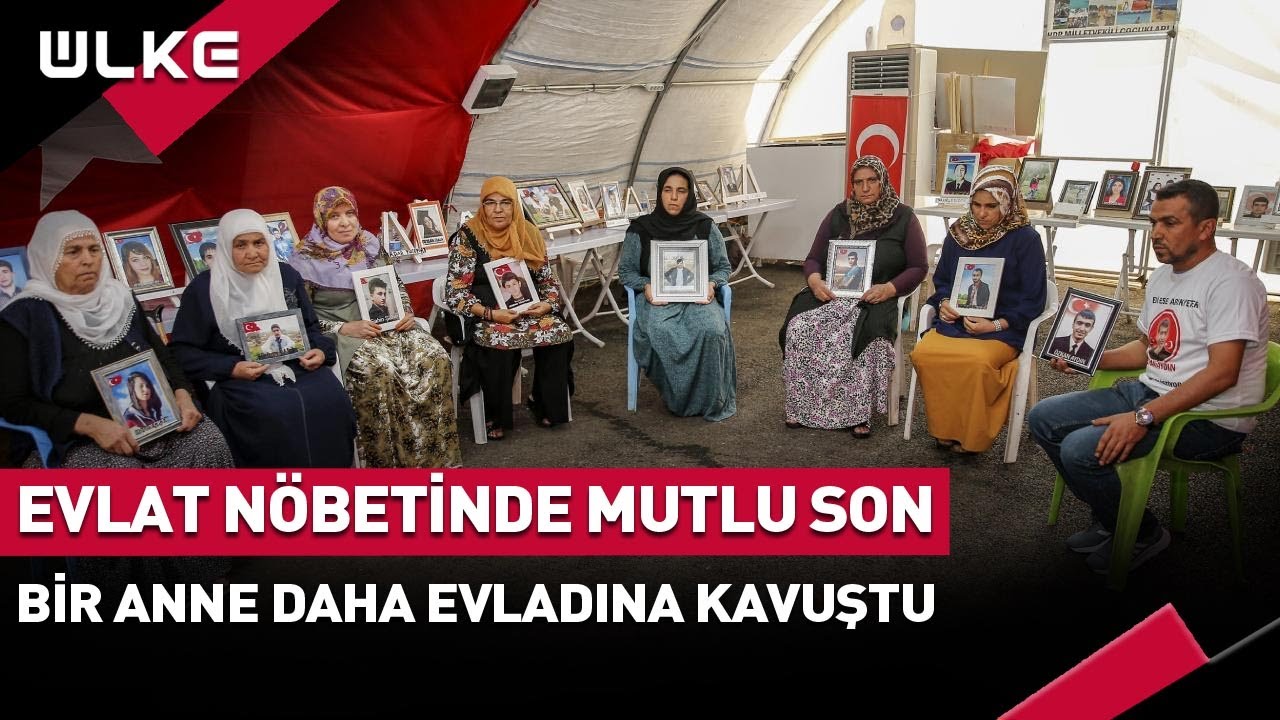 Evlat Nöbetinde Mutlu Son! Bir Anne Daha Evladına Kavuştu...