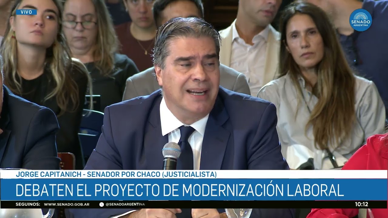 SENADOR JORGE CAPITANICH - PLENARIO DE TRABAJO Y DE PRESUPUESTO 20-02-26