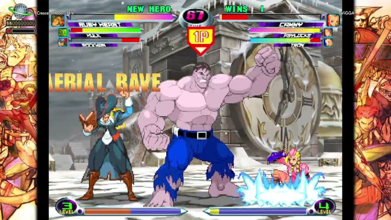 [Marvel vs Capcom 2]マブカプ２Steam対戦65[mvc2]
