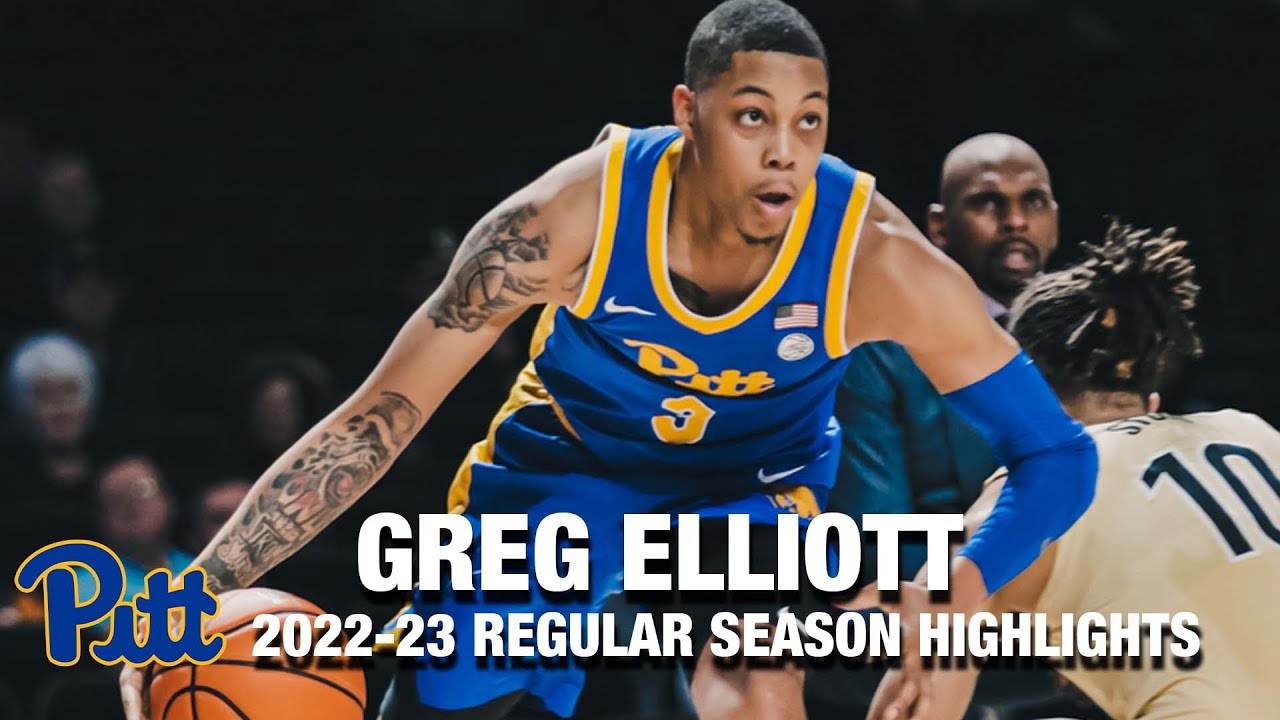 Greg Elliott 2022-23 Regular Season Highlights | Pitt Guard