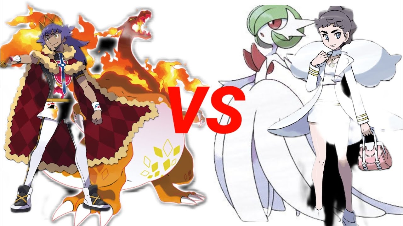 Leon vs Diantha full battle ll Pokemon amv