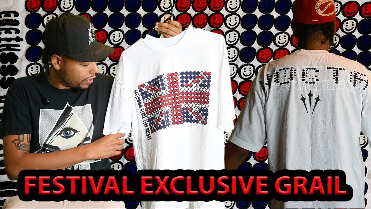 Exclusive Unboxing: Nike × NOCTA × CPFM “Flag” T‑Shirt from Wireless Festival