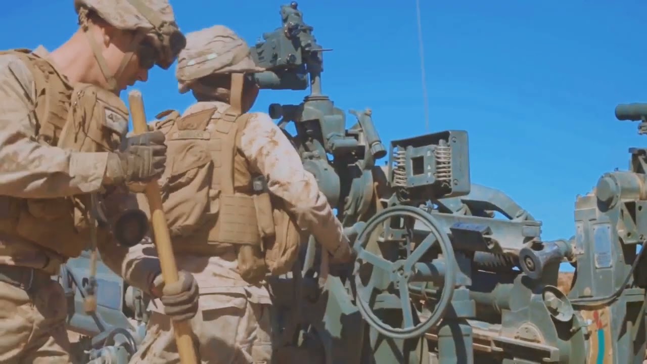 🔴 Marine Regiment conducts artillery operations