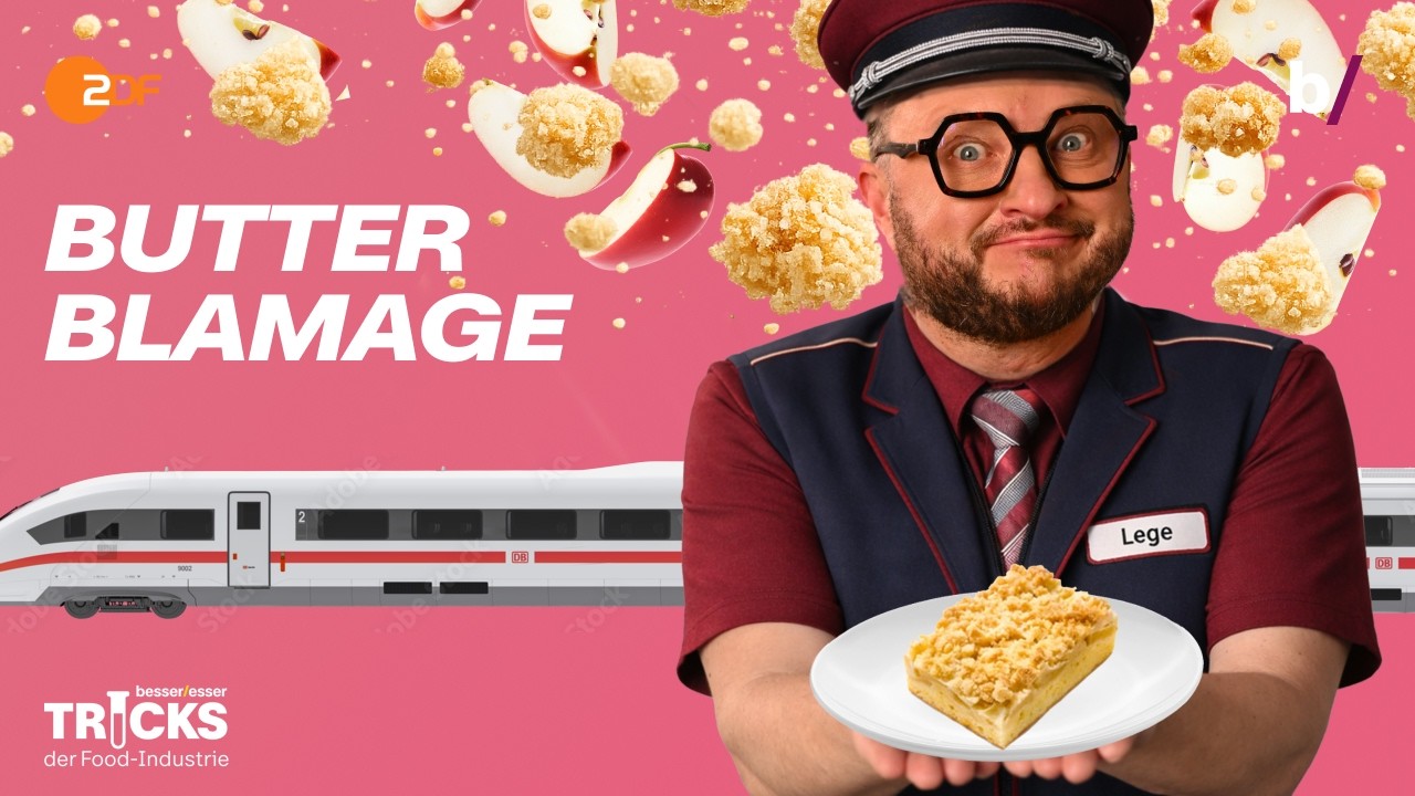 Bahn Blame: Sebastian disst den butterlosen Apfelstreuselkuchen