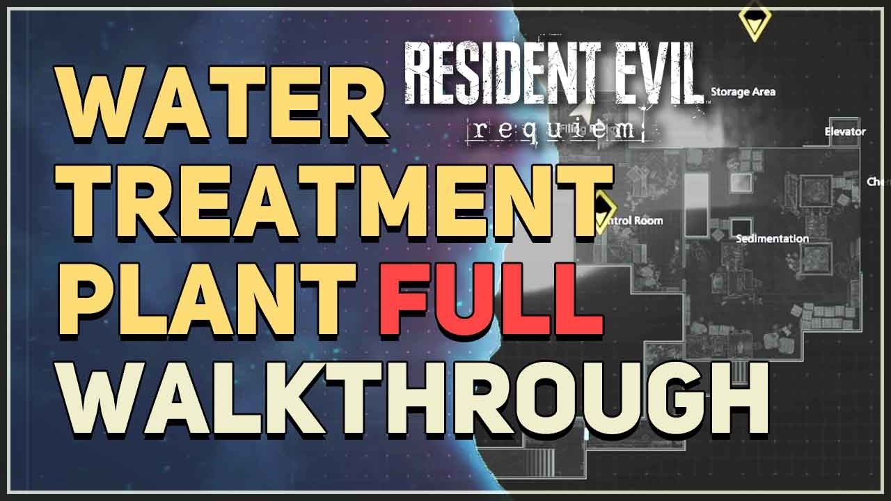 Water Treatment Plant FULL WALKTHROUGH Resident Evil 9 Requiem