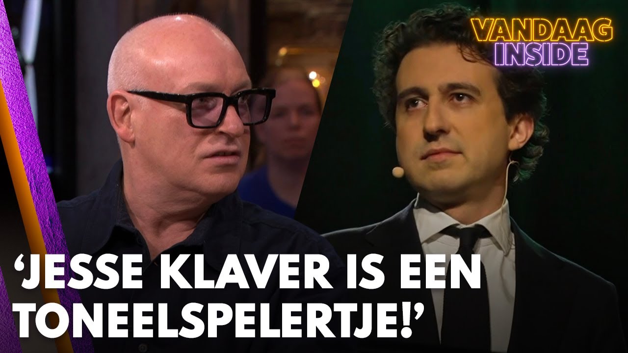 René van der Gjip ziet speech Jesse Klaver: 'Toneelspelertje!' | VANDAAG INSIDE