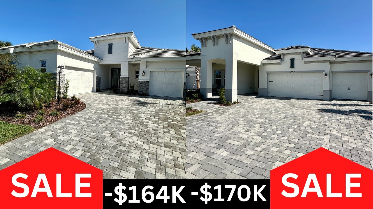 Inside 2 Lakewood Ranch Florida New Construction Homes For Sale with Insane Price Reductions in 2025