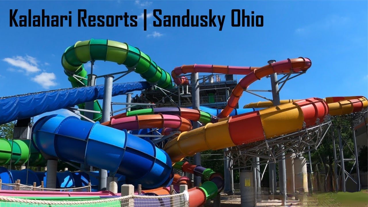 All waterslides | Kalahari Resorts Sandusky Ohio (GOPRO POV)