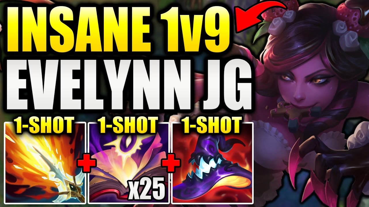 ХВАТИТ ИГРАТЬ В EVELYNN JUNGLE НЕПРАВИЛЬНО &ndash; КАК ДЕЙСТВИТЕЛЬНО ВЫИГРАТЬ КАЖДУЮ ИГРУ 1 на 9!