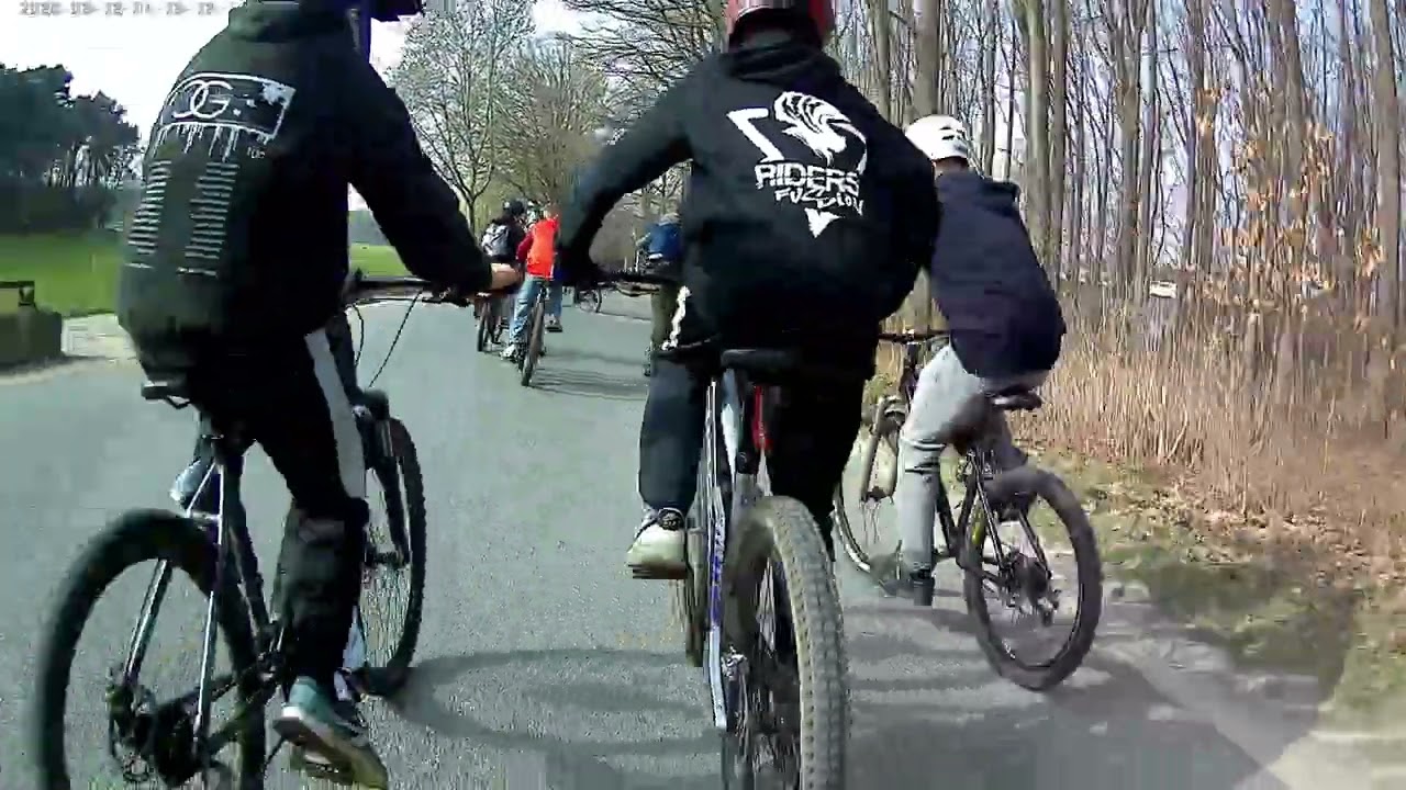 Fahrrad Tour mit Kollegen