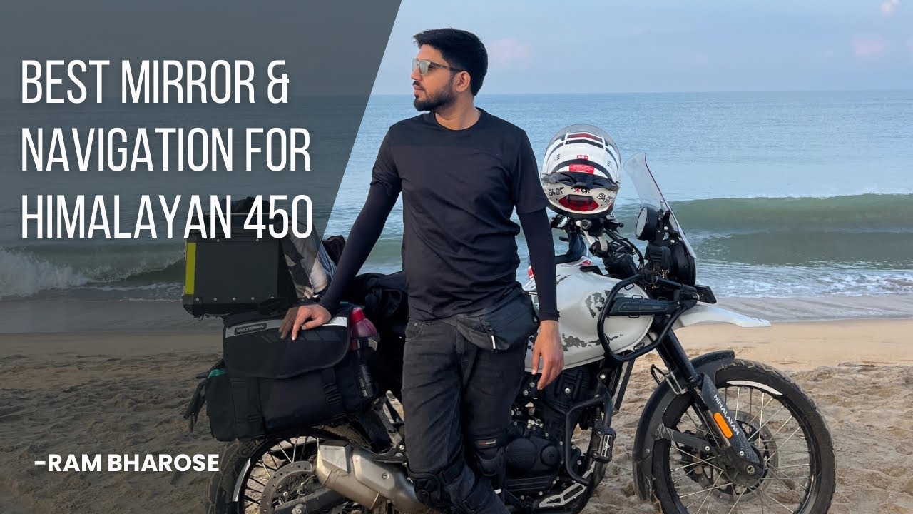 Best mirror for Himalayan 450  & Mobile Holder Installation | Review & Step-by-Step Guide