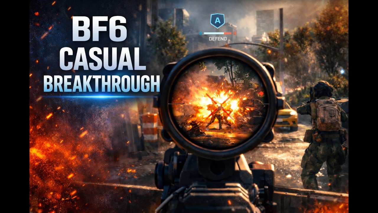 Battlefield 6 – MP5 Gameplay | 51 Kills | Casual Breakthrough Defense (Bots)