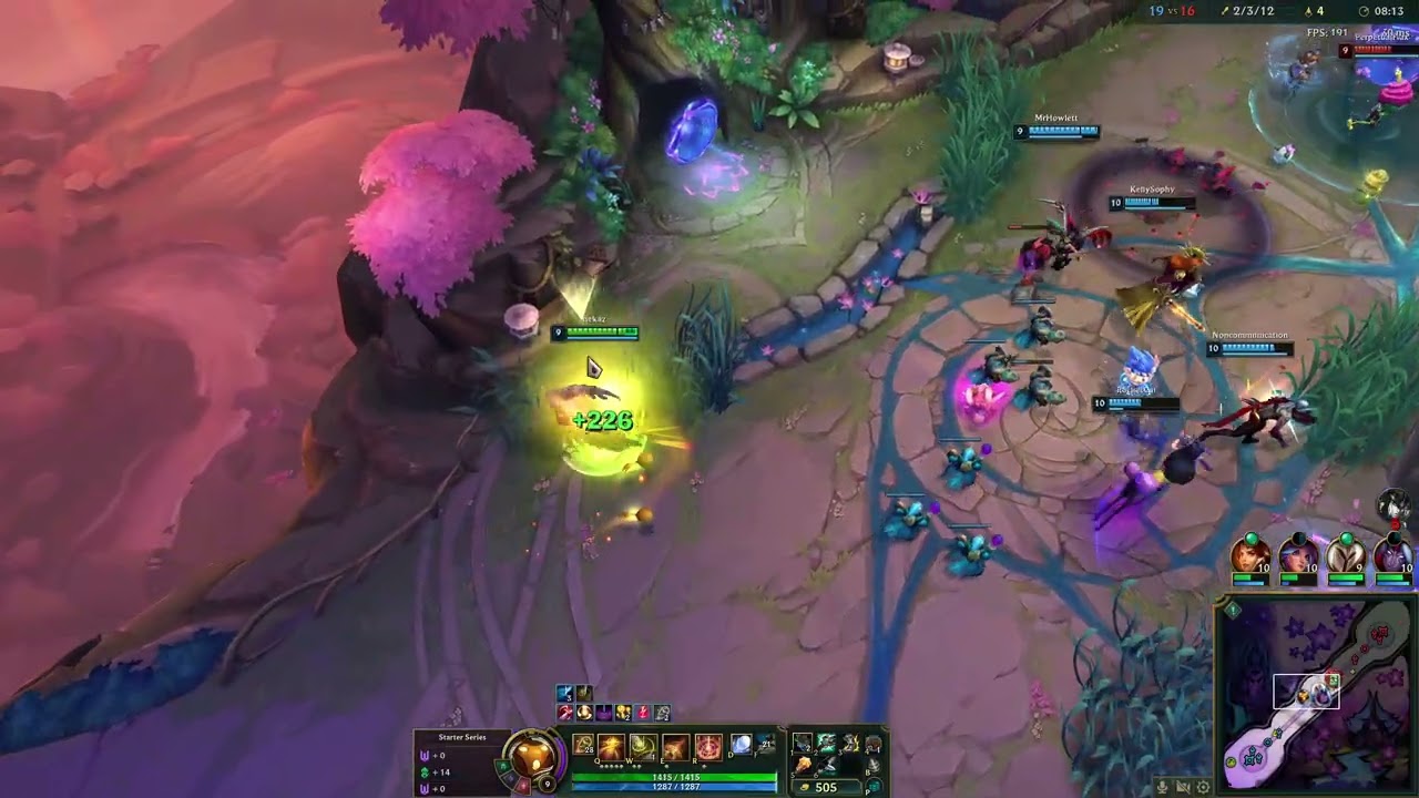 League of Legends S15 ARAM Bard (No Commentary)