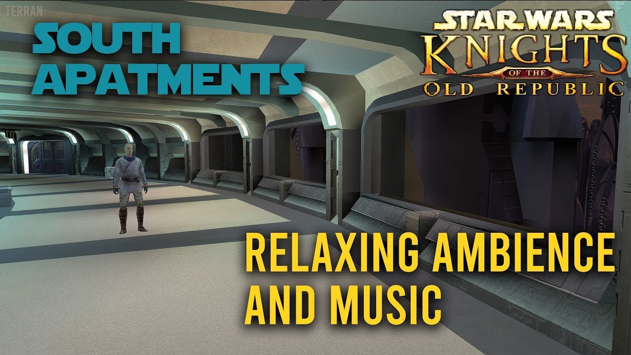 Star Wars: KoToR | South Apartments, Taris | Ambience & Music | 1 HOUR | Sleep Aid | Stress Relief
