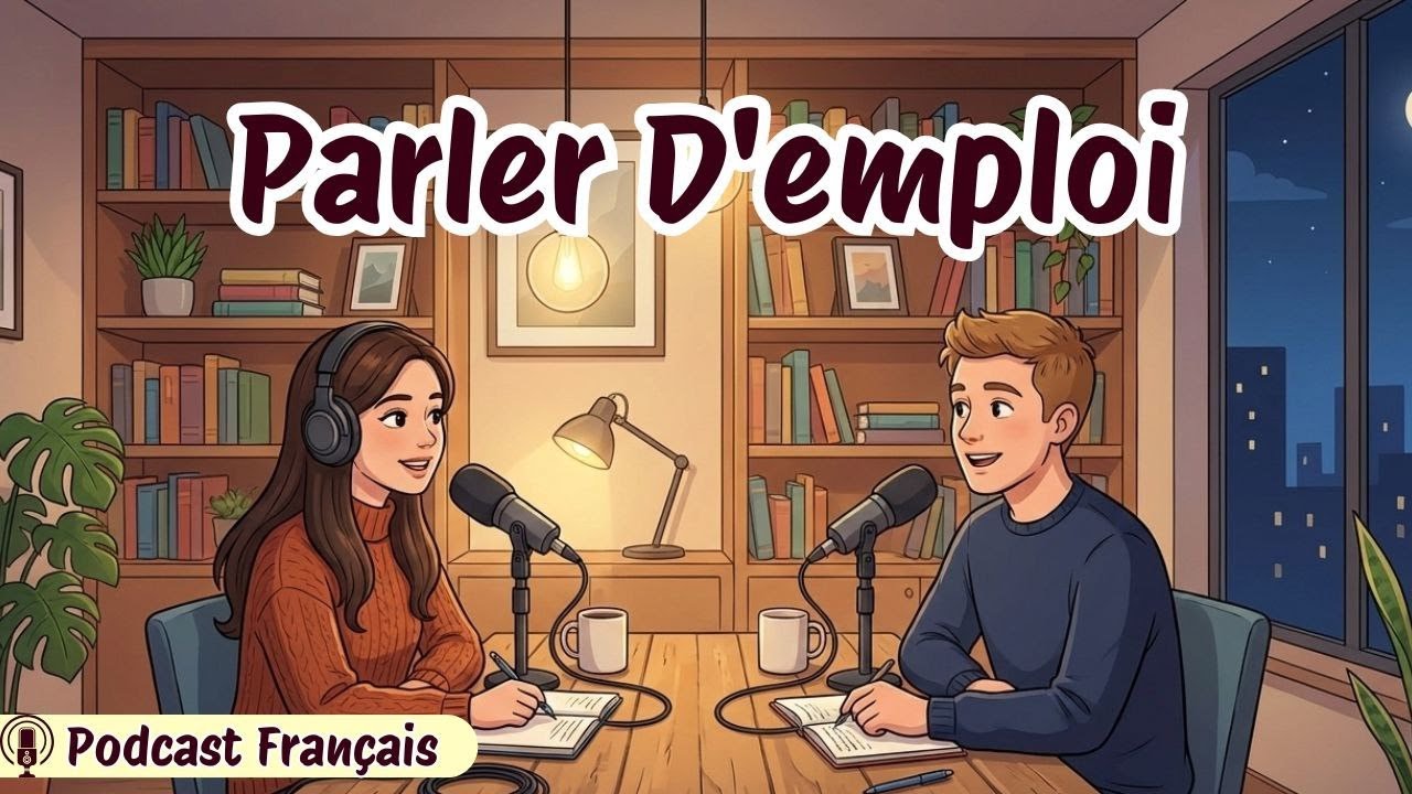 Podcast en français 🇫🇷 | Parler de son travail facilement (A1–A2) | Français du quotidien
