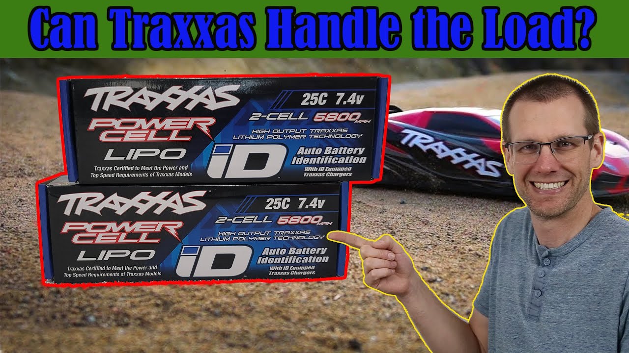 Can a Traxxas 25C LiPo handle a 17C Load? Ultimate 2S 5800mAh Performance Test