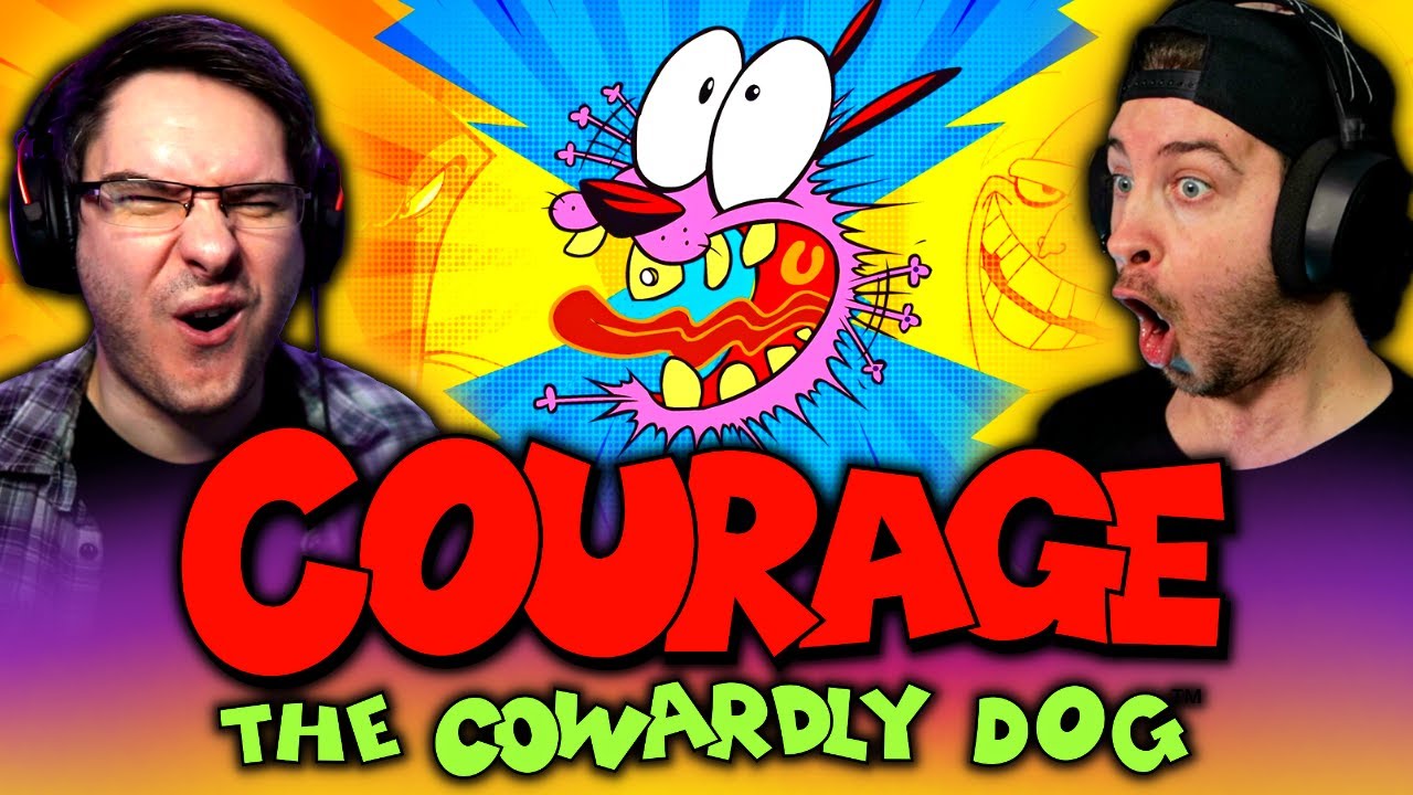 COURAGE THE COWARDLY DOG Episode 1 & 2 REACTION! | A Night at the Katz Motel & Cajun Granny Stew