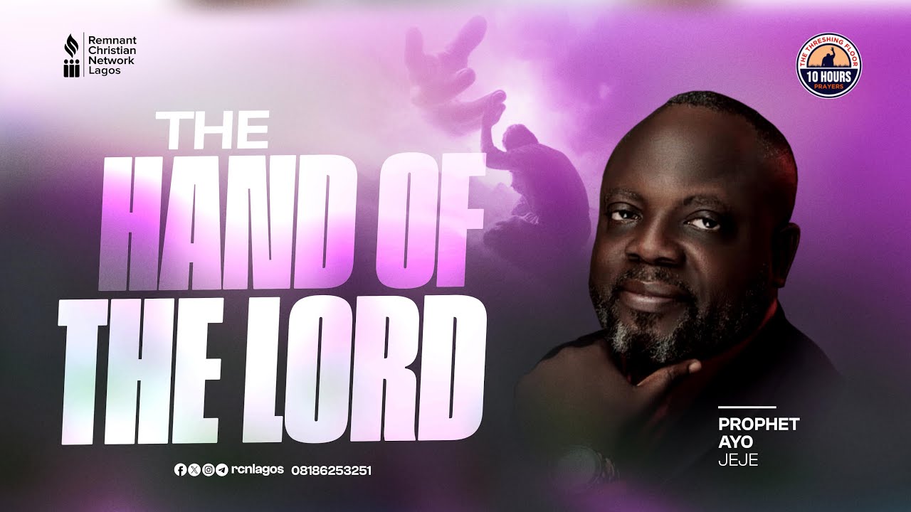 THE HAND OF THE LORD || PROPHET AYO JEJE MINISTRATION AT THE THRESHING FLOOR