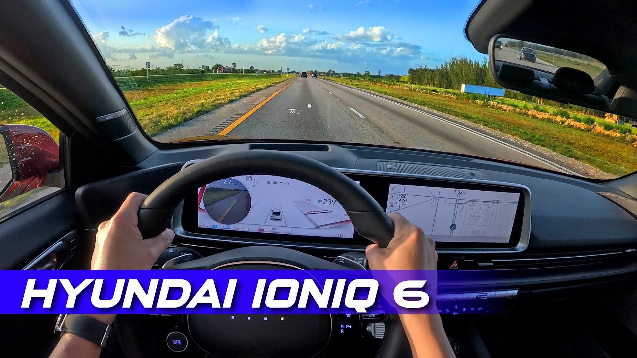 2025 Hyundai Ioniq 6 Limited Long Range POV Drive - Is It Better Than A Tesla?