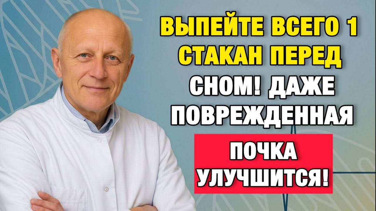 3 напитка для почек, которые работают после 50