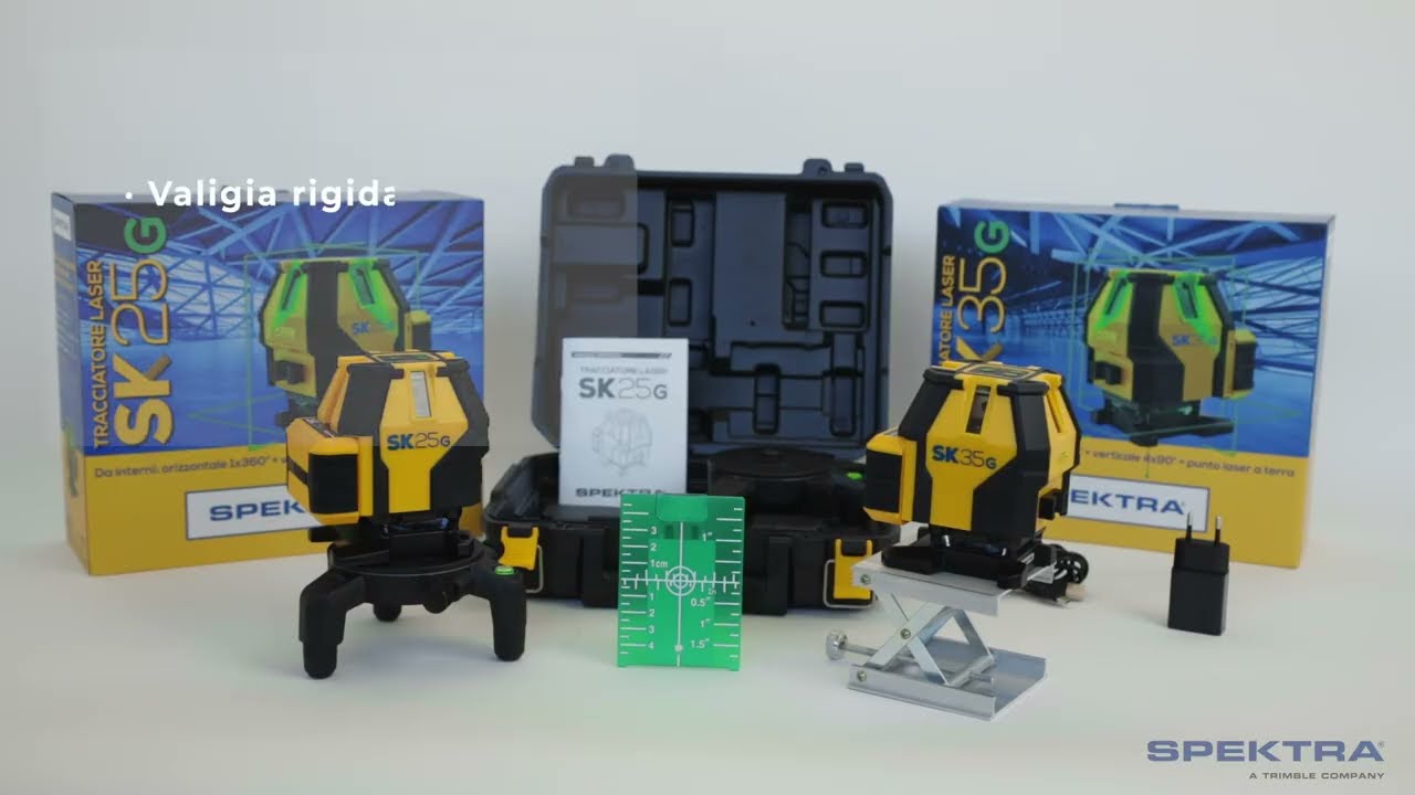 SK 25 & 35 G: Tracciatore Laser SPEKTRA